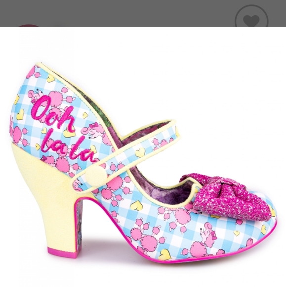 COPY - NIB IRREGULAR CHOICE "FRENCH FANCY" POODLES SZ 41 - Picture 3 of 9